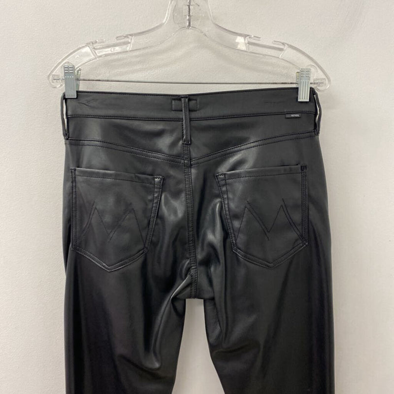 MOTHER WOMEN'S PANTS black S/29
