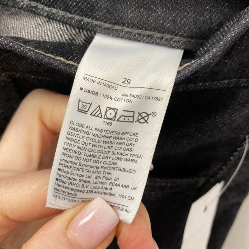 Banana Republic WOMEN'S JEANS black S/29