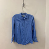 ZARA WOMEN'S BLOUSE/SHIRT blue XS