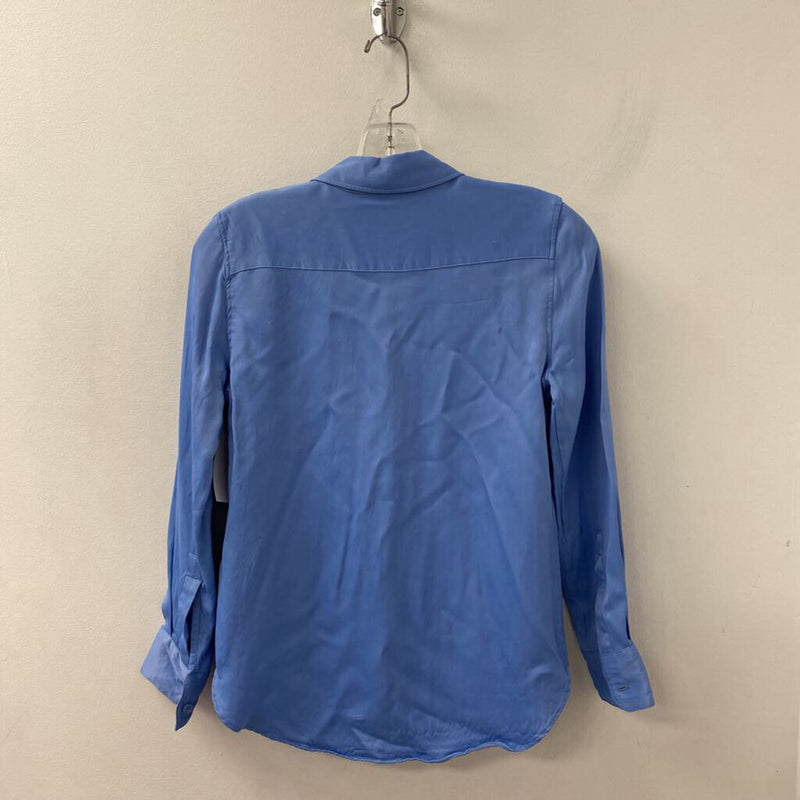 ZARA WOMEN'S BLOUSE/SHIRT blue XS