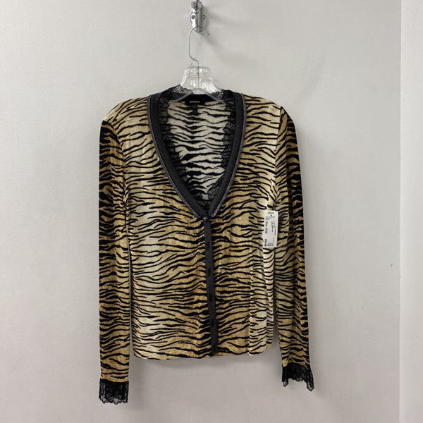 ESCADA WOMEN'S CARDIGAN animal print S/36