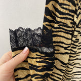 ESCADA WOMEN'S CARDIGAN animal print S/36