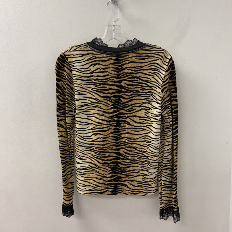 ESCADA WOMEN'S CARDIGAN animal print S/36