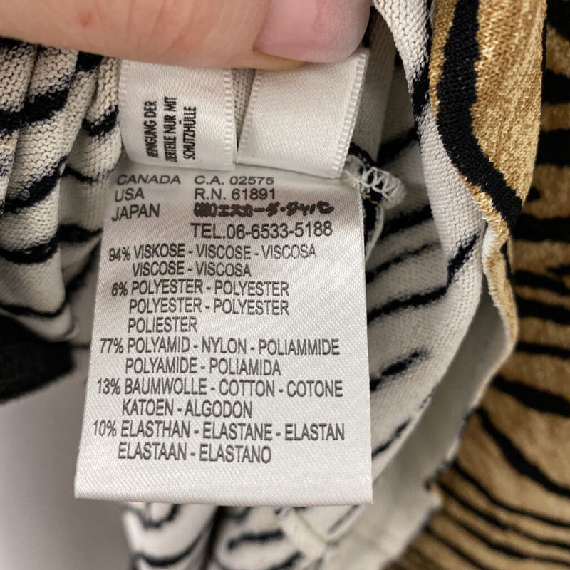 ESCADA WOMEN'S CARDIGAN animal print S/36