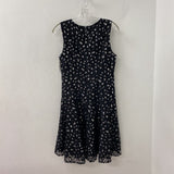 TOMMY HILFIGER WOMEN'S DRESS black silver 10