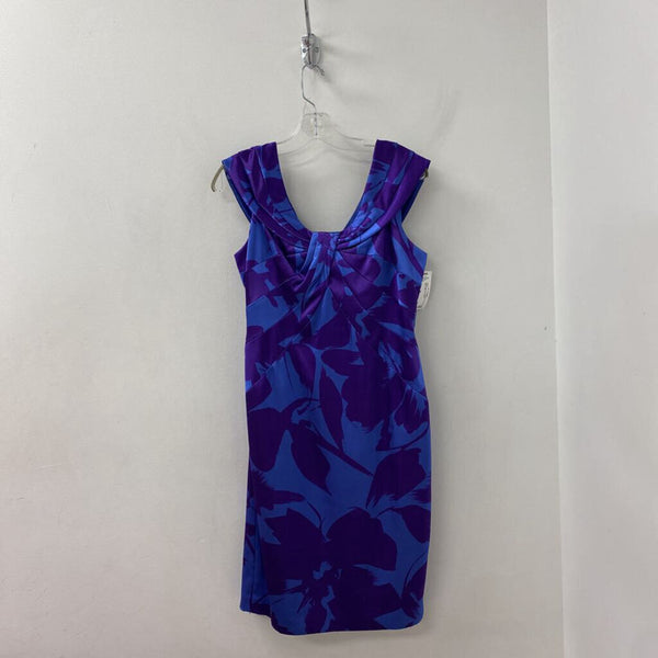 JNY jones new york WOMEN'S DRESS blue purple 10
