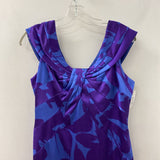 JNY jones new york WOMEN'S DRESS blue purple 10