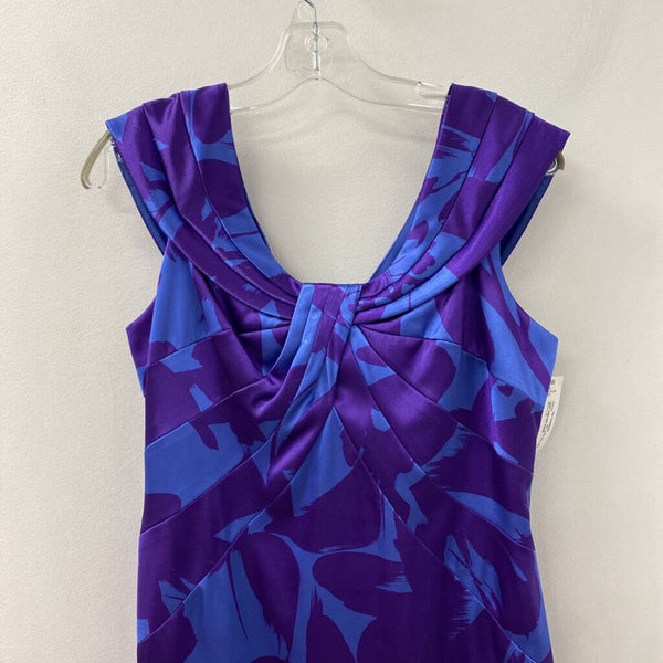 JNY jones new york WOMEN'S DRESS blue purple 10