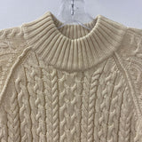 JEANNE PIERRE WOMEN'S SWEATER cream S