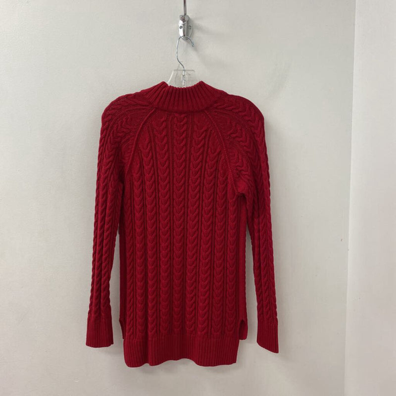 JEANNE PIERRE WOMEN'S SWEATER red S