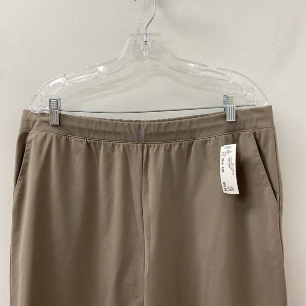 WOMEN'S PLUS BOTTOM beige XXL