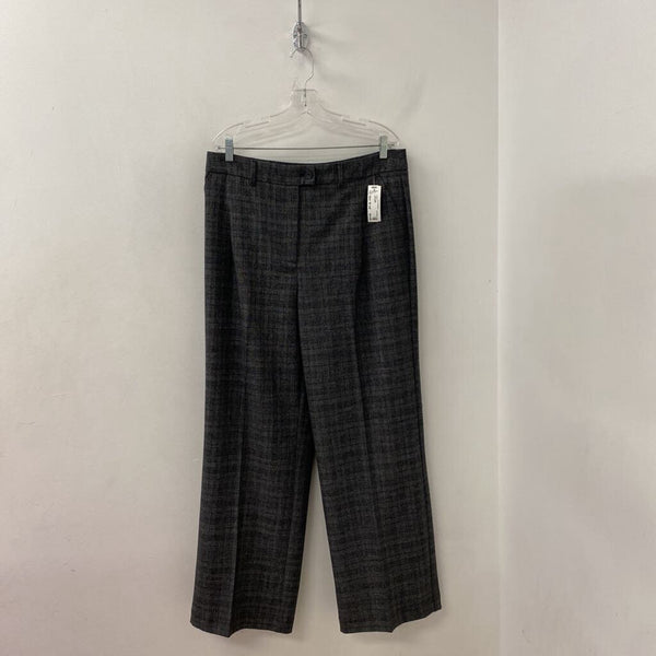 REITMANS WOMEN'S PANTS grey plaid 16 tall
