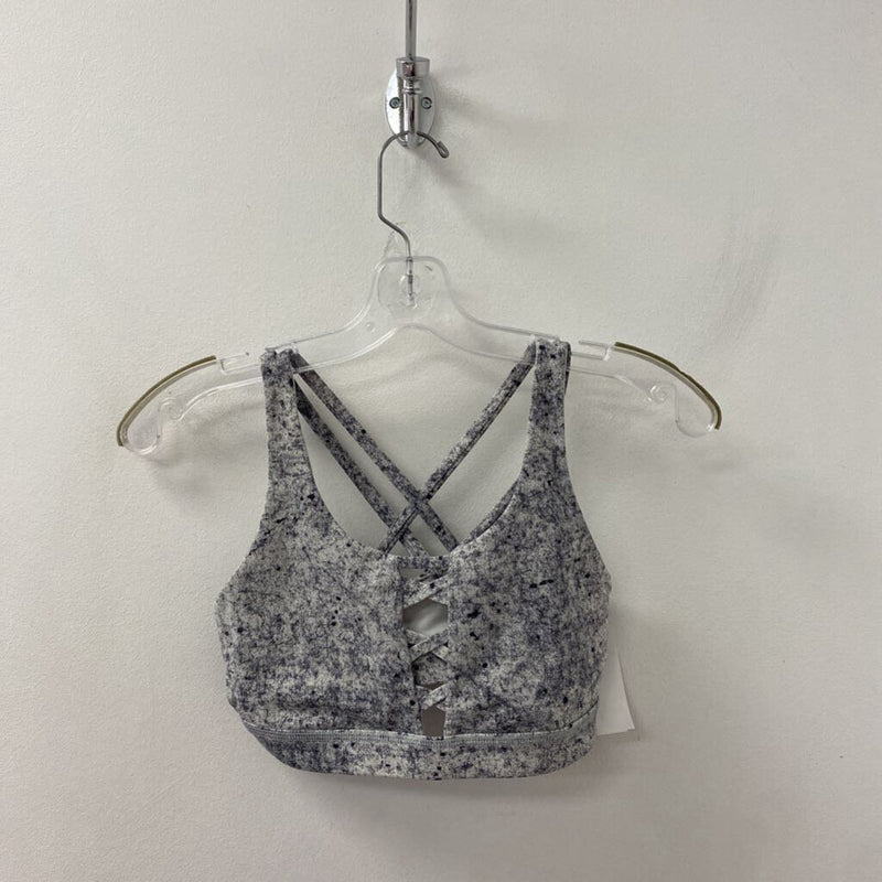 LULULEMON WOMEN'S ACTIVE BRA grey mix 6
