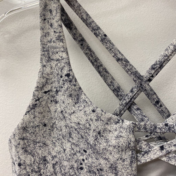 LULULEMON WOMEN'S ACTIVE BRA grey mix 6