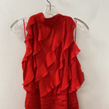 MELANIE LYNE WOMEN'S DRESS red 12