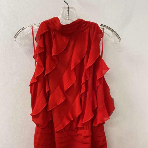 MELANIE LYNE WOMEN'S DRESS red 12