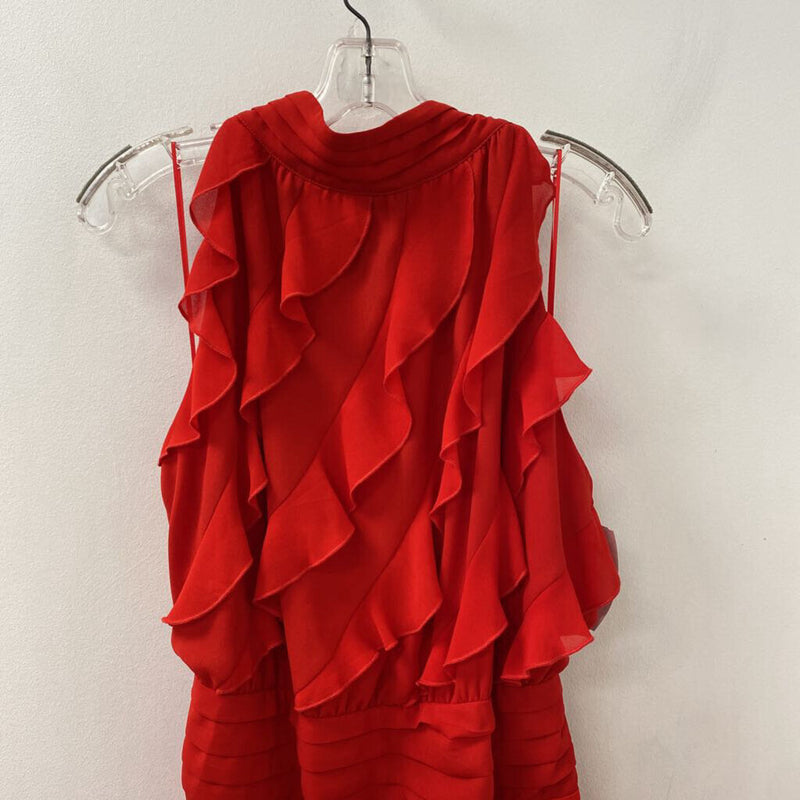MELANIE LYNE WOMEN'S DRESS red 12