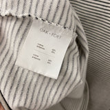 OAK + FORT WOMEN'S TOP black white mix S
