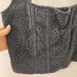 AMERICAN EAGLE WOMEN'S TANK/CAMI black M