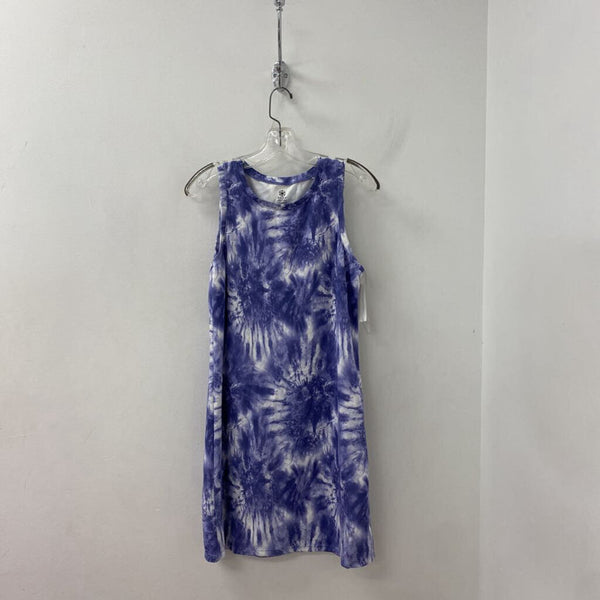 GAIAM WOMEN'S DRESS blue white mix M