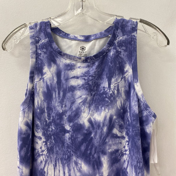 GAIAM WOMEN'S DRESS blue white mix M