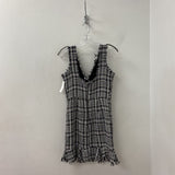 FASHIONNOVA WOMEN'S DRESS black white mix M