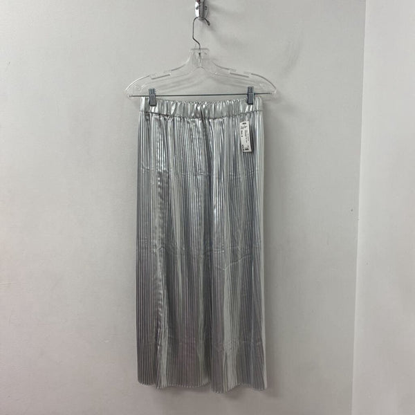 H&M WOMEN'S SKIRT silver 8