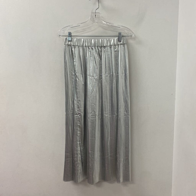 H&M WOMEN'S SKIRT silver 8