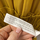 ZARA WOMEN'S DRESS mustard yellow XS