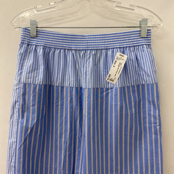 H&M WOMEN'S PANTS bluen white S