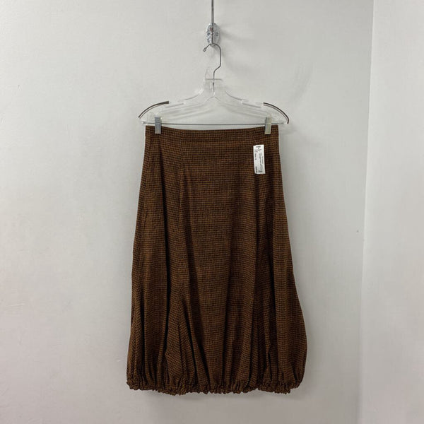 RUNDHOLZ WOMEN'S SKIRT black brown mix S