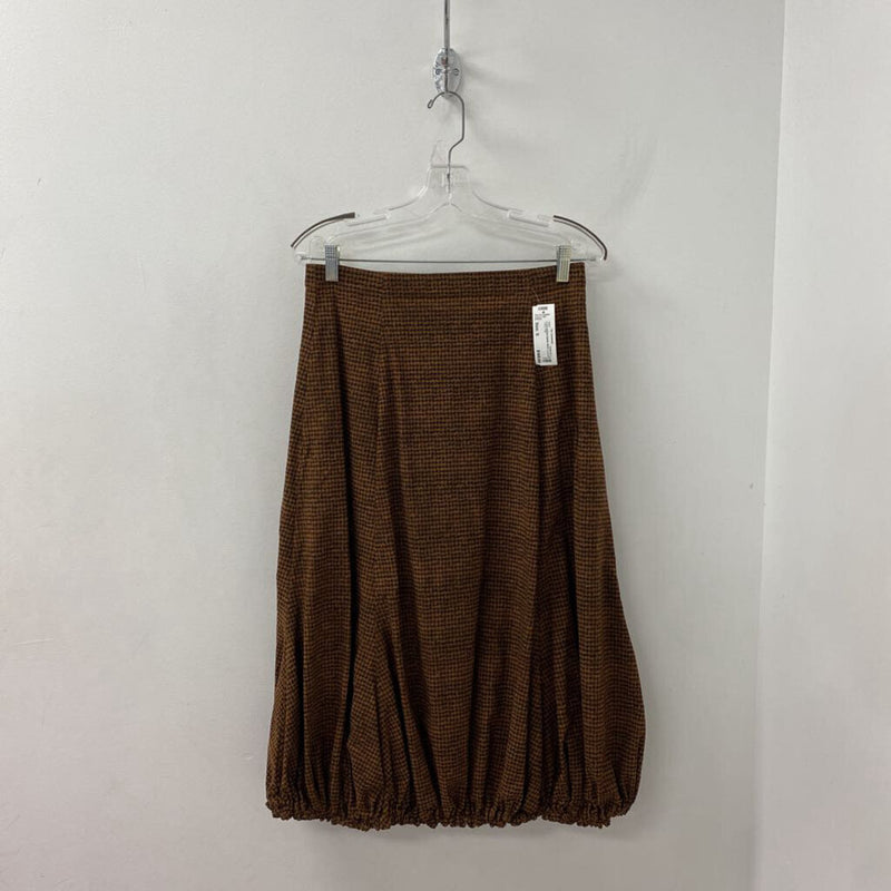 RUNDHOLZ WOMEN'S SKIRT black brown mix S