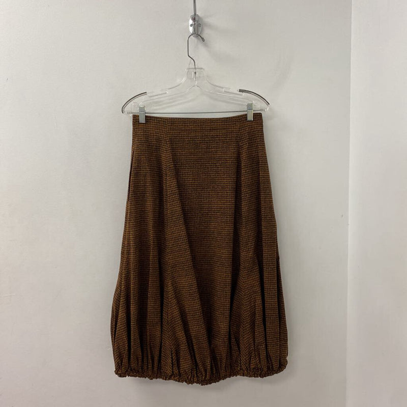 RUNDHOLZ WOMEN'S SKIRT black brown mix S