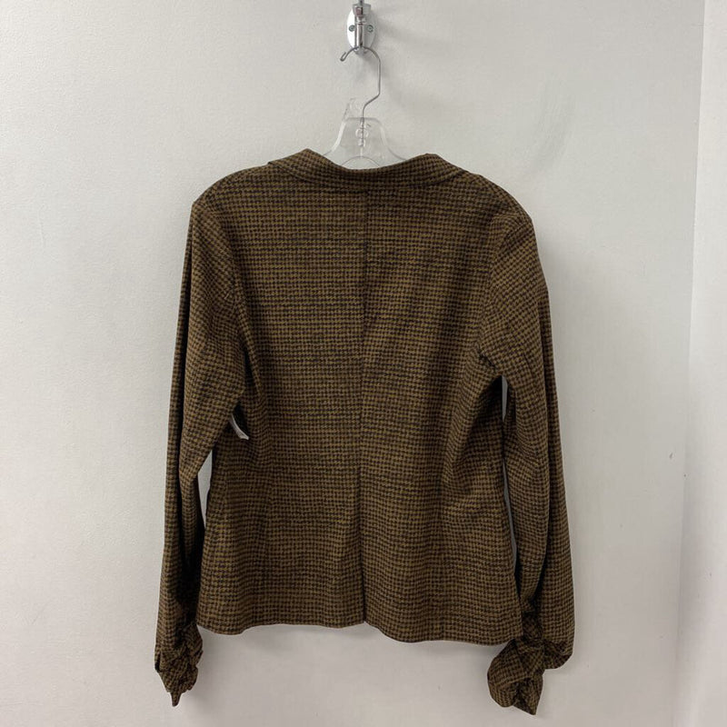 RUNDHOLZ WOMEN'S BLAZER/JACKET black brown mix S