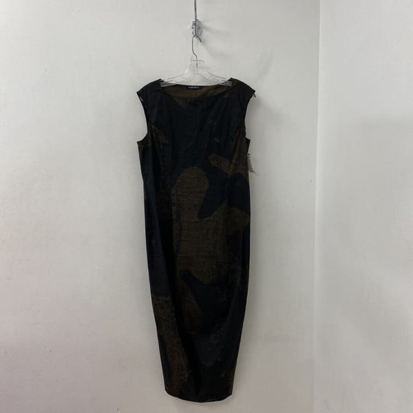 RUNDHOLZ WOMEN'S DRESS black brown mix M
