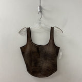 H&M WOMEN'S TANK/CAMI brown M