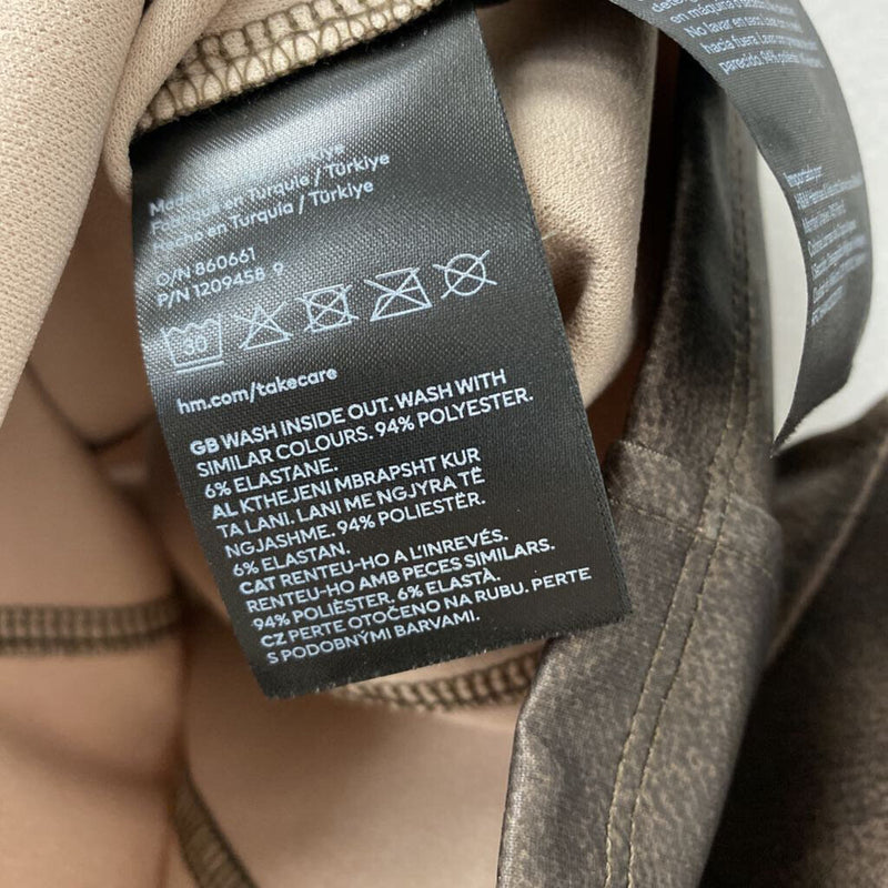 H&M WOMEN'S TANK/CAMI brown M