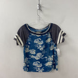 WE THE FREE WOMEN'S T-SHIRT blue white mix M