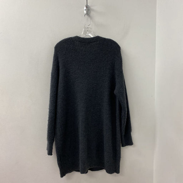 ZARA WOMEN'S CARDIGAN charcoal M