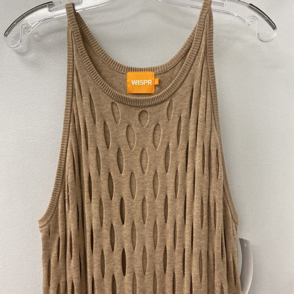 WISPR WOMEN'S DRESS tan L