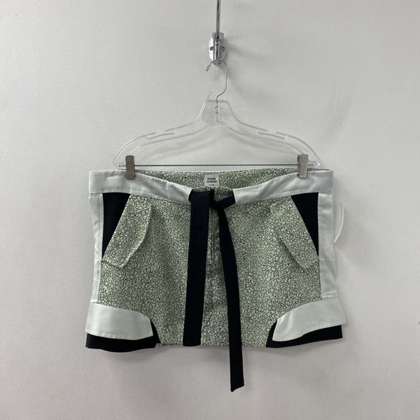 OPENING CEREMONY WOMEN'S SKIRT green white black mix L