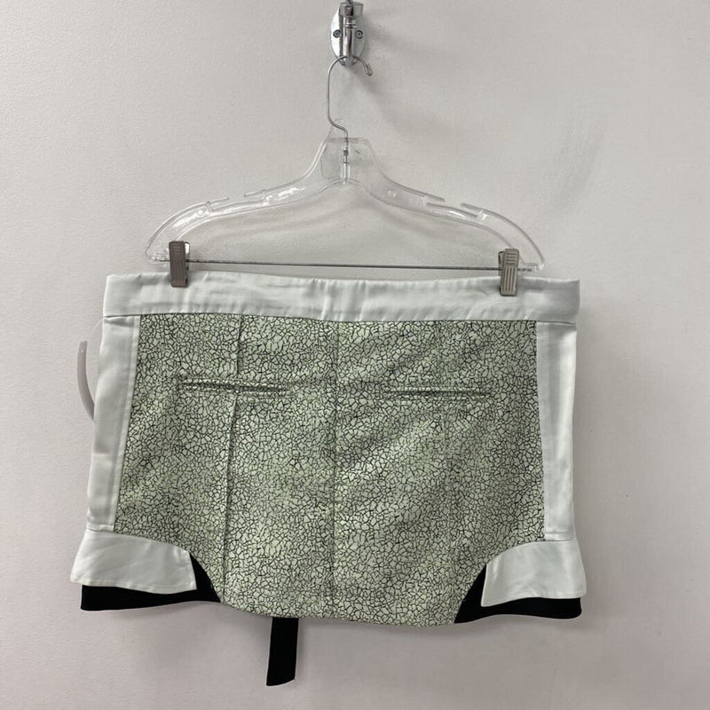 OPENING CEREMONY WOMEN'S SKIRT green white black mix L