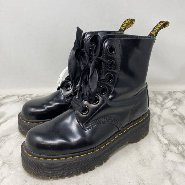 DR. MARTENS WOMEN'S BOOTS black 9