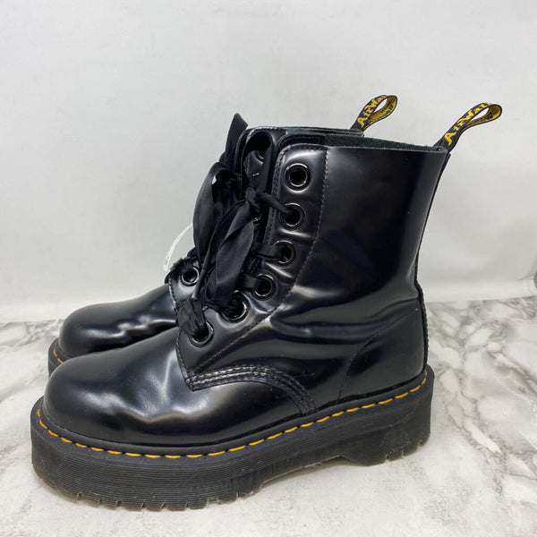 DR. MARTENS WOMEN'S BOOTS black 9