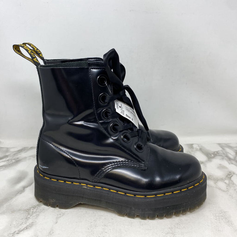 DR. MARTENS WOMEN'S BOOTS black 9
