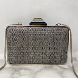 FRANCHI WOMEN'S BAG grey silver mix