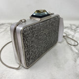 FRANCHI WOMEN'S BAG grey silver mix