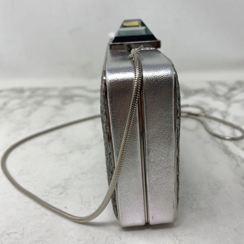 FRANCHI WOMEN'S BAG grey silver mix
