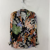 ZARA WOMEN'S BLOUSE/SHIRT black multi mix XS