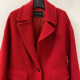Massimo Dutti WOMEN'S COAT red XS